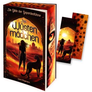 Das Wüstenmädchen (DGDG Band 1), signierter Farbschnitt mit Lesezeichen